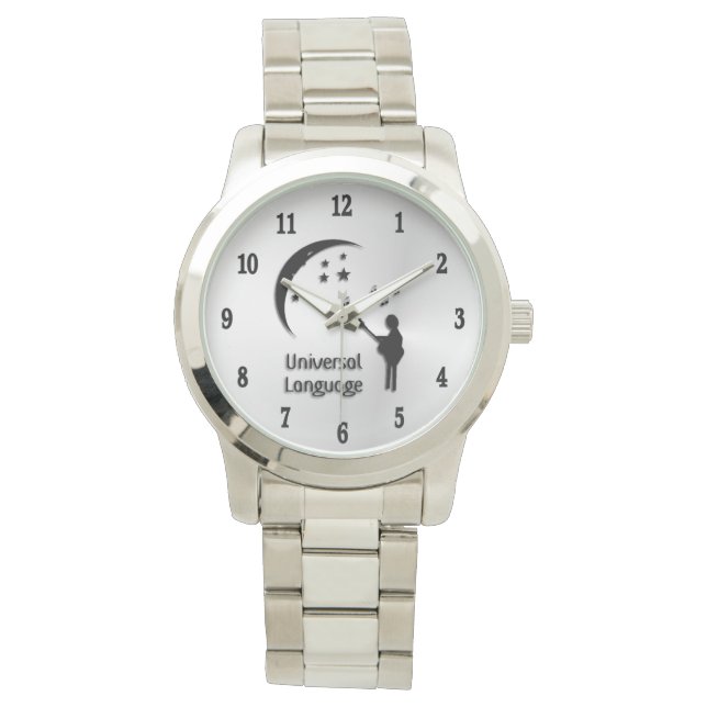 Montre La musique dans la langue universelle (devant)