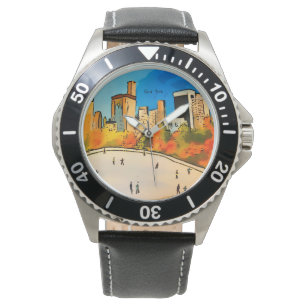 Montre La patinoire de New York Central Park