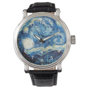 Montre La peinture de Vincent van Gogh, Nuit étoilée,