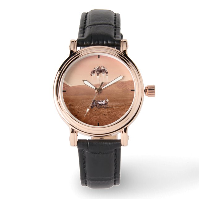 Montre La Persévérance Arrive En Toute Sécurité Sur Mars. (Recto)