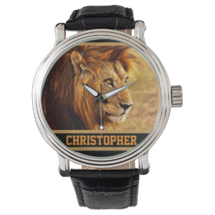 Montre La photo Noble Lion