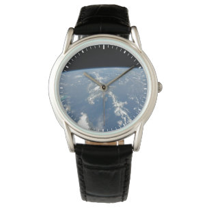 Montre La Poussière Saharienne Frappant Vers L'Ouest Dans