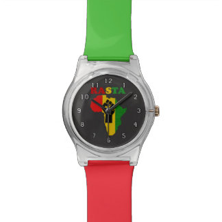 Montre La première énergie noire de Rasta en Afrique