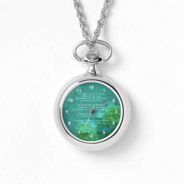 Montre La prière du Seigneur Notre Père (Recto)