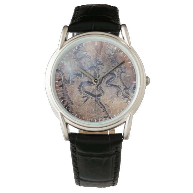 Montre La Rivière Verte Et Ses Canyons Tributaires Dans L (devant)