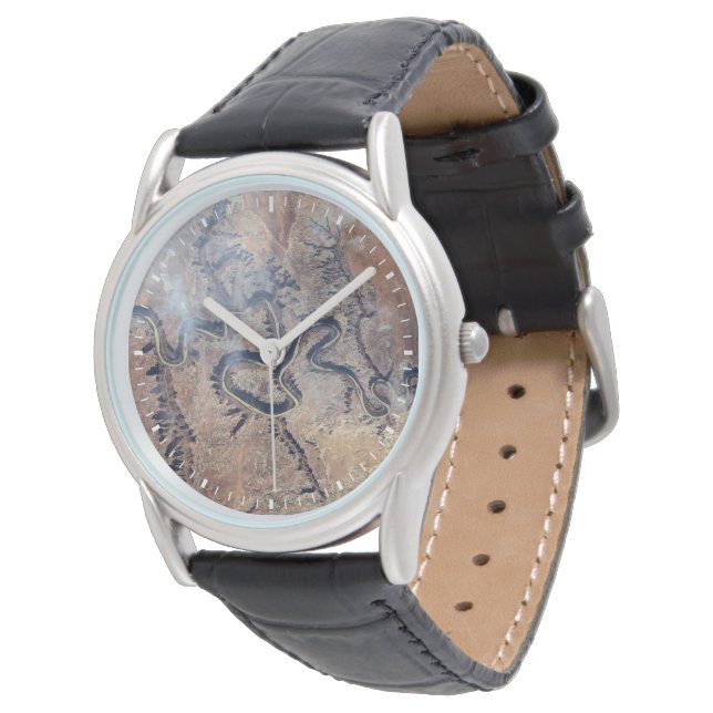 Montre La Rivière Verte Et Ses Canyons Tributaires Dans L (Incliné)