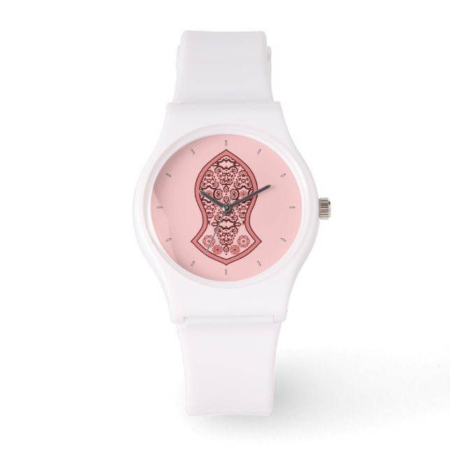 Montre La Sandale Du Prophète (Henné)(Rouge) (Recto)