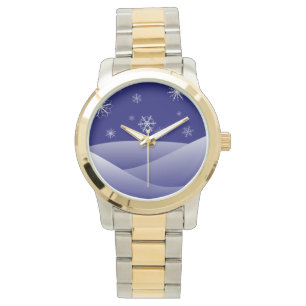 MONTRE LA SCÈNE DE NEIGE D'HIVER