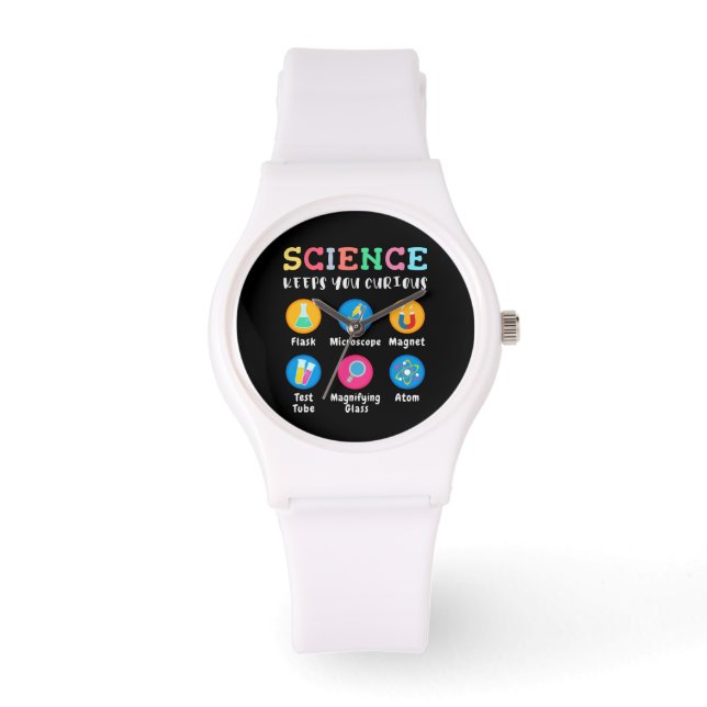 Montre La science vous garde curieux (Recto)