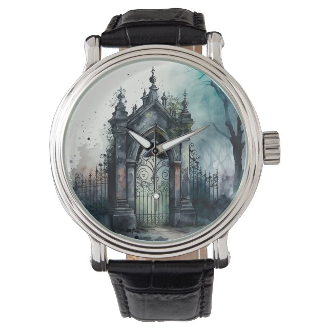 Montre La série de portes du cimetière gothique Design 11 (devant)