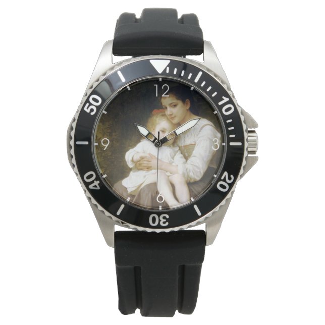Montre La Soeur aînée (par William Bouguereau) (devant)