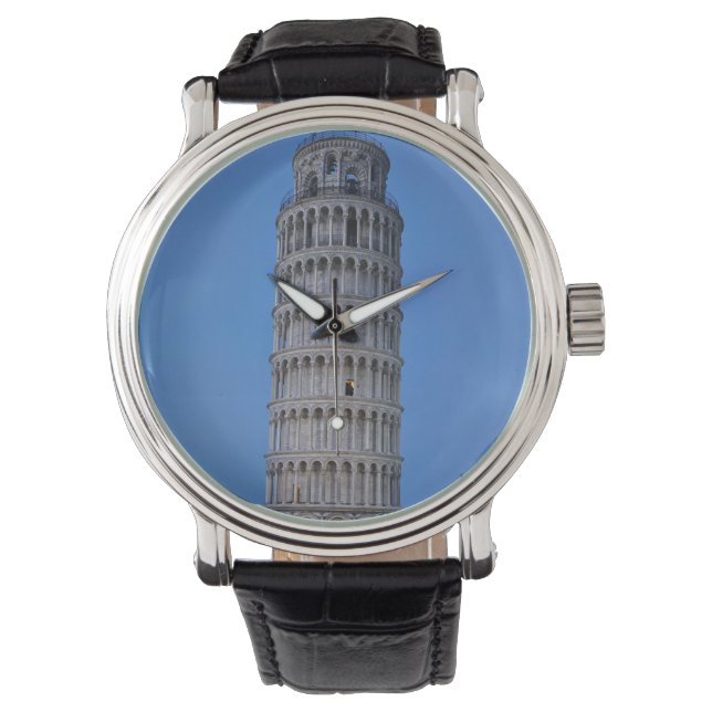 Montre La Tour penchée au crépuscule (devant)