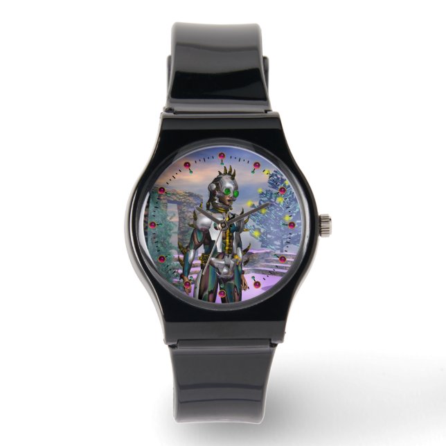 MONTRE LA VEILLE D'UN CYBORG DU NOUVEL AN (Recto)