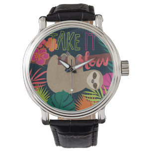 Montre La vie de paresse - prenez-le lent