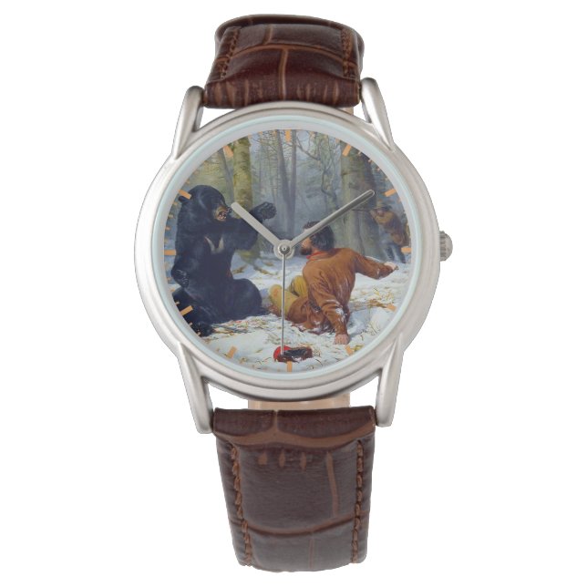 Montre La vie d'un chasseur  Une situation serrée Arthur  (devant)