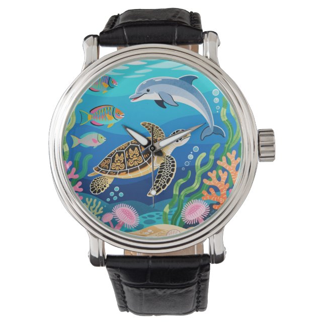 Montre La vie marine d'Okinawa (devant)