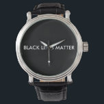 Montre La vie noire importe<br><div class="desc">Black Lives Matter Watch.</div>