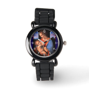 Montre La Vierge Marie allaite Le Christ Enfant-324