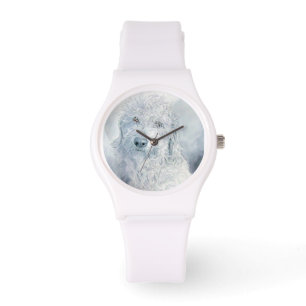 Montre Labradoodle blanc