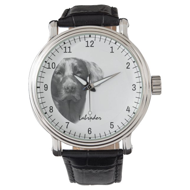 Montre Labrador Chien élégant (devant)