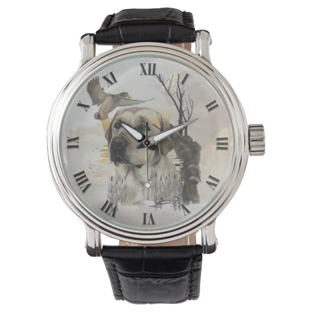 Montre Labrador Retriever, chasse aux canards (devant)