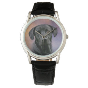 Montre Labrador retriever noir