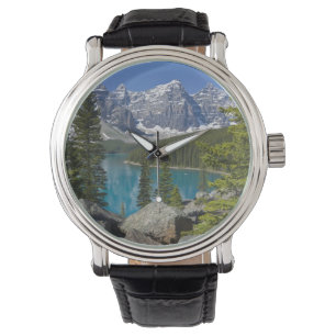 Montre Lac Moraine, Rocheuses canadiennes, Alberta, Canad