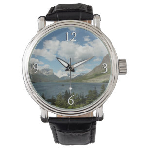 Montre Lac Saint Mary II dans le parc national de Glacier