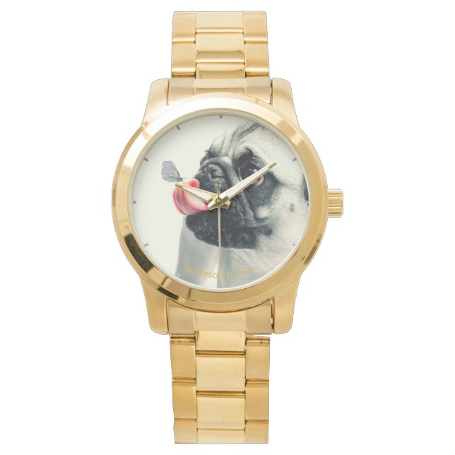 Montre Ladies PHOTO Watch Pet Memorial ou TOUTE occasion (devant)