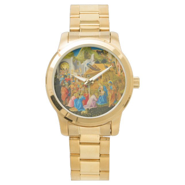 Montre L'Adoration de la Veille de la Nativité Magi (devant)