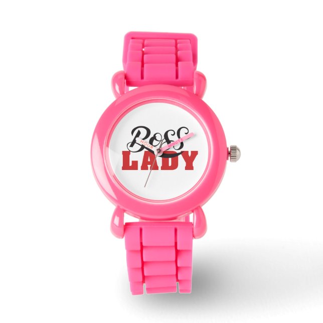 Montre Lady Boss – Strong Confident Woman Design (Recto)