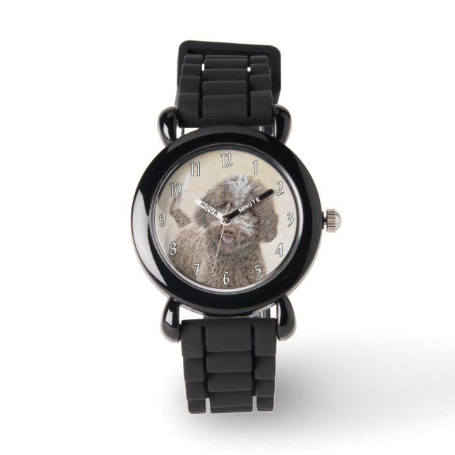 Montre Lagotto Romagnolo Peinture - Cute Original Chien A (Recto)