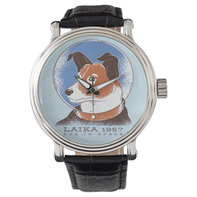 Montre Laika Soviet Space Dog 1957 (devant)