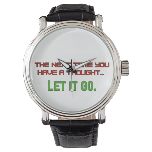 Montre Laisse tomber (devant)