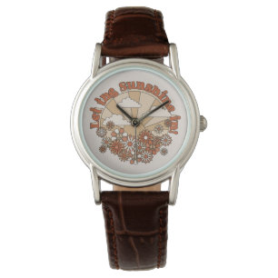 Montre Laisser briller le soleil dans la marguerite Super