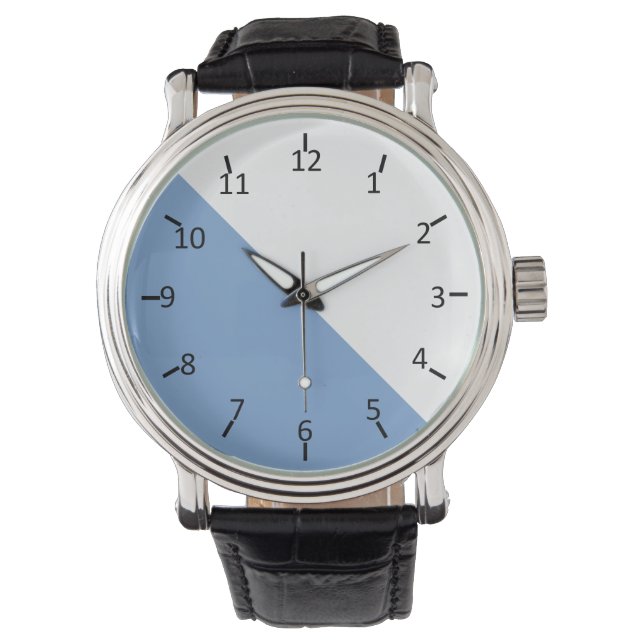 Montre Lait bleu bébé (devant)