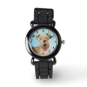 Montre Lakeland Terrier Peinture - Cute Original Chien Ar