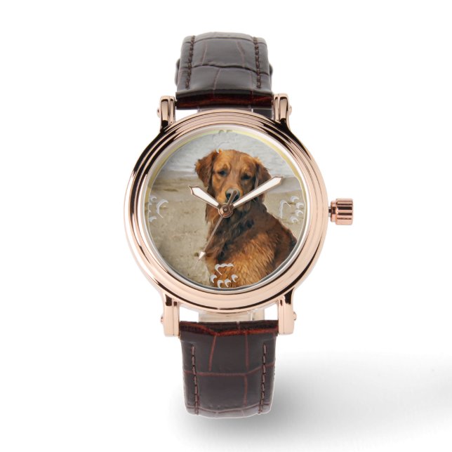 Montre Lakeside Golden Retriever (Recto)