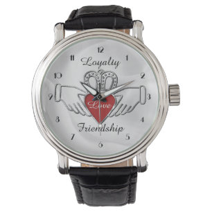 Montre L'Amitié de la loyauté Claddagh Wrist Watch