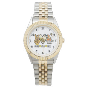 Montre L'amour de la paix cool