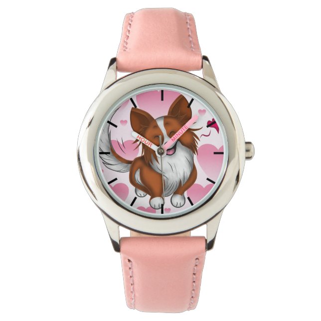 Montre L'amour des chiots (devant)