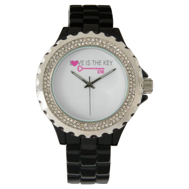 Montre L'amour est la clé® (devant)
