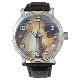 Montre Lancement de la fusée d'atterrissage Apollo 11 de 