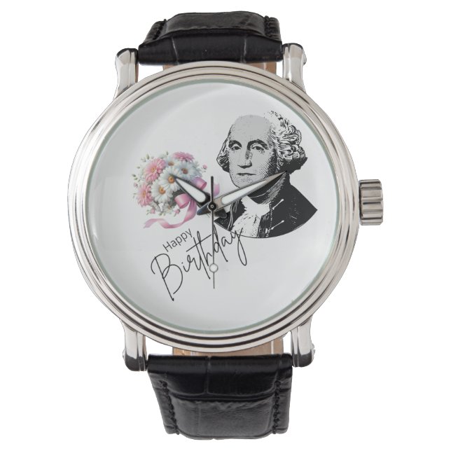 Montre L'anniversaire de George Washington (devant)
