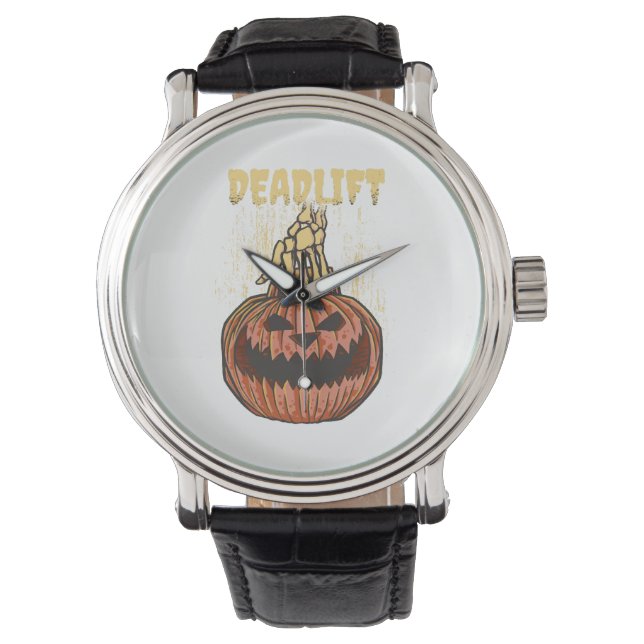 Montre lanterne d'Halloween (devant)