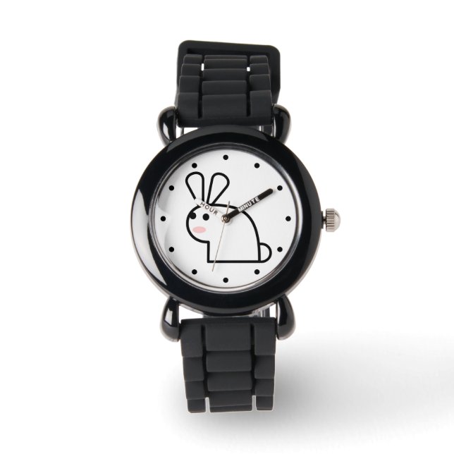 Montre Lapin blanc (Recto)