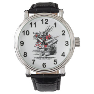 Montre Lapin Blanc Trompettiste Alice aux Pays des Mervei