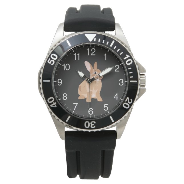 Montre Lapin Brown (devant)