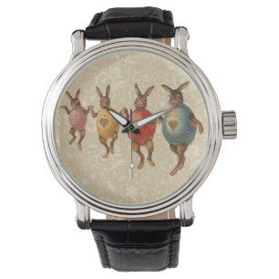 Montre Lapin de Pâques Œufs Dansants