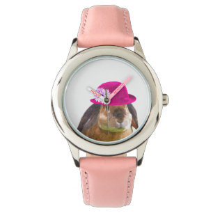 Montre lapin lapin mignon drôle fille animal enfants enfa